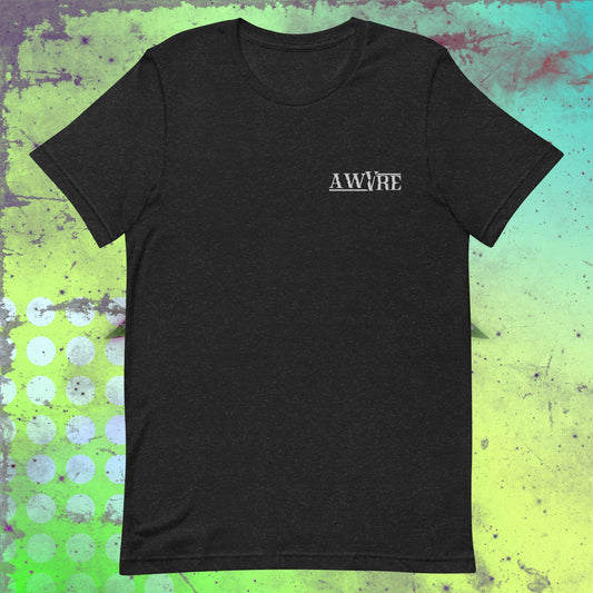 AWVRE Black Embroidered T-Shirt
