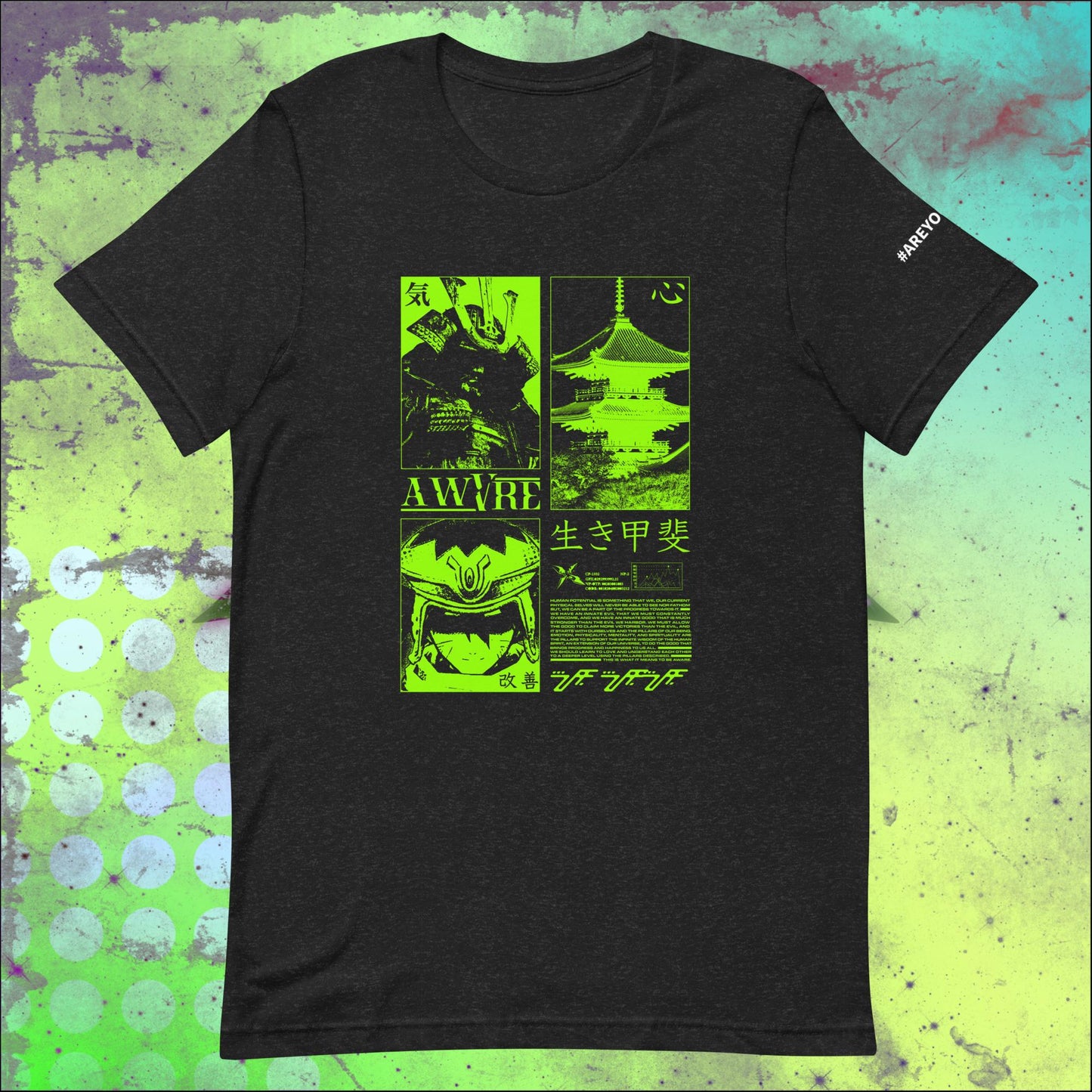 AWVRE Zen Temple Samurai T-Shirt